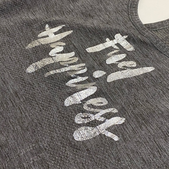 Lululemon Run: Swiftly Tech Tank Hthrd Black 2 EUC - Picture 8 of 8